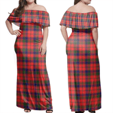 Clan Robertson Modern Tartan Hawaii Dress UI64 Clan Robertson Tartan Hawaii Dress