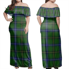 Clan Henderson Modern Tartan Hawaii Dress KS45 Clan Henderson Tartan Hawaii Dress