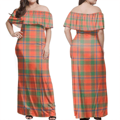 Clan Munro Ancient Tartan Hawaii Dress US46 Clan Munro Tartan Hawaii Dress