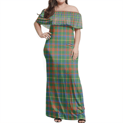 Clan MacKintosh Hunting Ancient Tartan Hawaii Dress GV19 Clan MacKintosh / MacIntosh Tartan Hawaii Dress