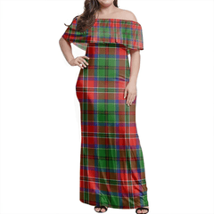 Clan McCulloch Tartan Hawaii Dress OS20 Clan McCulloch Tartan Hawaii Dress