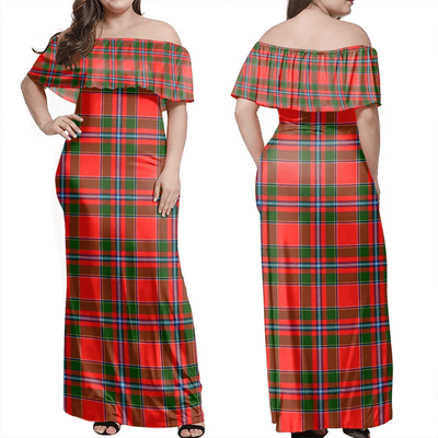 Clan Perthshire District Tartan Hawaii Dress