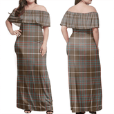 Clan MacIntyre Hunting Weathered Tartan Hawaii Dress QG86 Clan MacIntyre Tartan Hawaii Dress