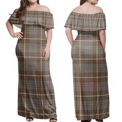 Clan MacIntyre Hunting Weathered Tartan Hawaii Dress QG86 Clan MacIntyre Tartan Hawaii Dress