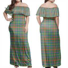 Clan MacKintosh Hunting Ancient Tartan Hawaii Dress GV19 Clan MacKintosh / MacIntosh Tartan Hawaii Dress