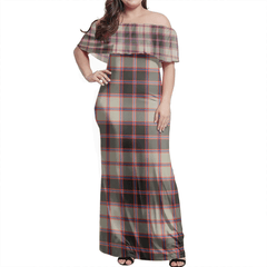 Clan MacPherson Hunting Ancient Tartan Hawaii Dress GY67 Clan MacPherson Tartan Hawaii Dress
