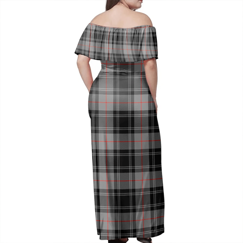 Clan Moffat Modern Tartan Hawaii Dress BW22 Clan Moffat Tartan Hawaii Dress