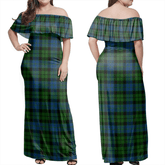 Clan MacKay Modern Tartan Hawaii Dress LX13 Clan MacKay Tartan Hawaii Dress