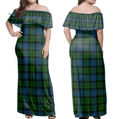 Clan MacKay Modern Tartan Hawaii Dress LX13 Clan MacKay Tartan Hawaii Dress