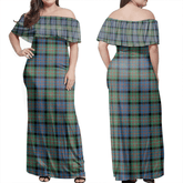 Clan MacDonnell Of Glengarry Ancient Tartan Hawaii Dress GB70 Clan Glen Tartan Hawaii Dress