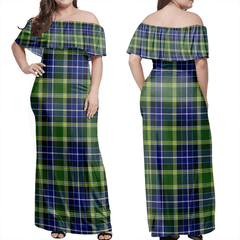 Clan MacKellar Tartan Hawaii Dress DS49 Clan MacKellar Tartan Hawaii Dress