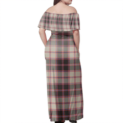 Clan MacPherson Hunting Ancient Tartan Hawaii Dress GY67 Clan MacPherson Tartan Hawaii Dress