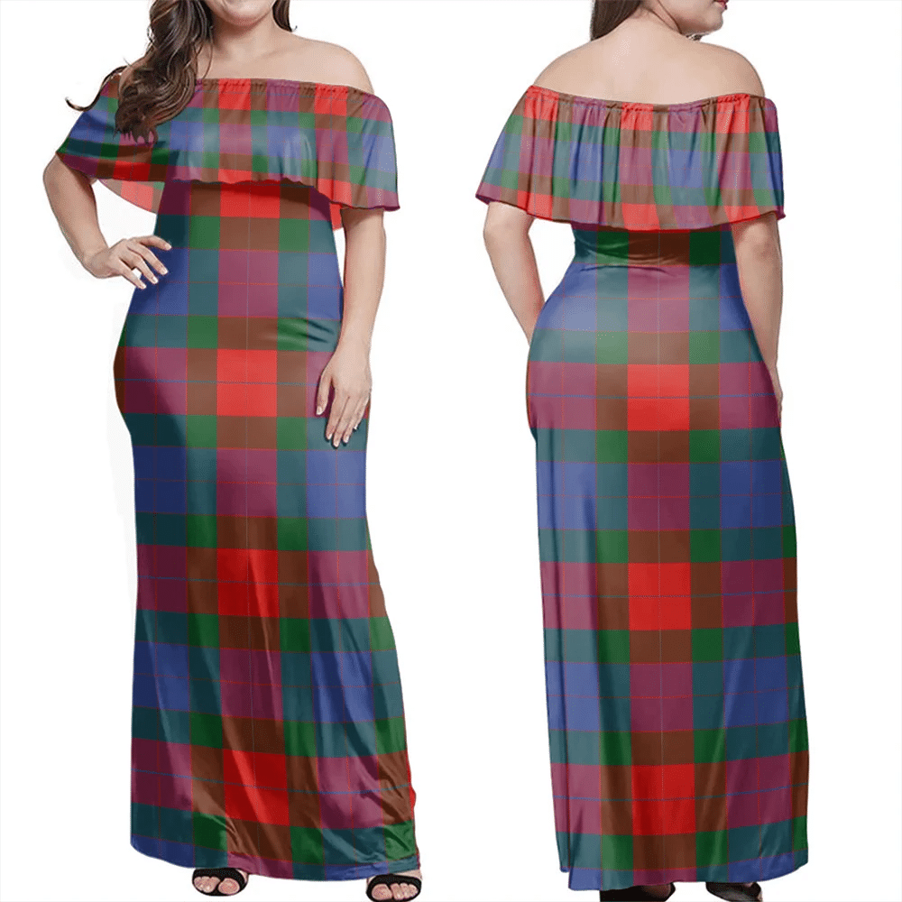 Clan Mar Tartan Hawaii Dress VE83 Clan Mar Tartan Hawaii Dress