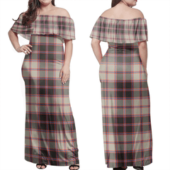 Clan MacPherson Hunting Ancient Tartan Hawaii Dress GY67 Clan MacPherson Tartan Hawaii Dress