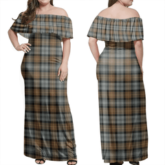 Clan Gordon Old Weathered Tartan Hawaii Dress ZN44 Clan Gordon Tartan Hawaii Dress