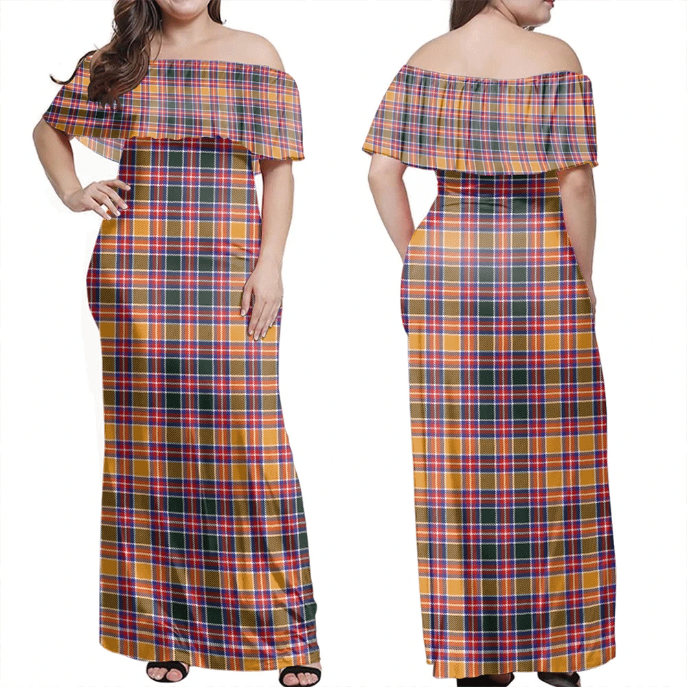 Clan Jacobite Tartan Hawaii Dress QR54 Clan Jacobite Tartan Hawaii Dress