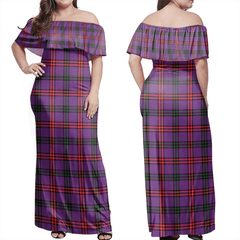 Clan Montgomery Modern Tartan Hawaii Dress GE35 Clan Montgomery Tartan Hawaii Dress