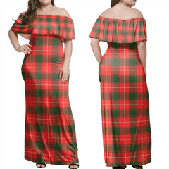 Clan MacPhee Modern Tartan Hawaii Dress CU80 Clan MacPhee_MacFie Tartan Hawaii Dress