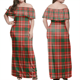 Clan Princess Margaret Tartan Hawaii Dress NP26 Clan Mar Tartan Hawaii Dress