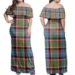 Clan Stirling & Bannockburn District Tartan Hawaii Dress TX81 Clan Stirling Tartan Hawaii Dress