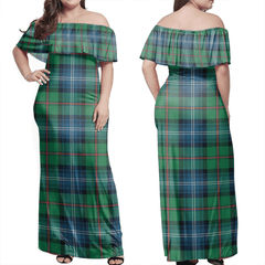 Clan Urquhart Ancient Tartan Hawaii Dress SI41 Clan Urquhart Tartan Hawaii Dress