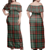 Clan MacDiarmid Modern Tartan Hawaii Dress KJ51 Clan MacDiarmid Tartan Hawaii Dress