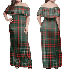 Clan MacDiarmid Modern Tartan Hawaii Dress KJ51 Clan MacDiarmid Tartan Hawaii Dress