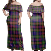 Clan MacDonnell Of Glengarry Modern Tartan Hawaii Dress NG92 Clan Glen Tartan Hawaii Dress