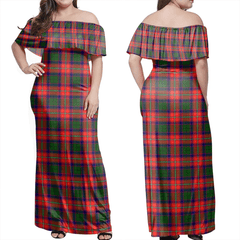 Clan Roxburgh District Tartan Hawaii Dress KY31 Tartan Hawaii Dress