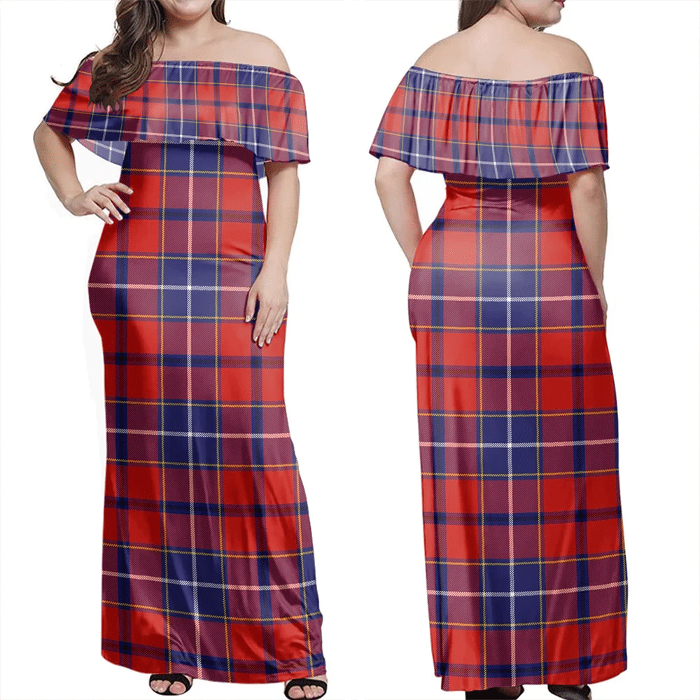 Clan Wishart Dress Tartan Hawaii Dress GJ69 Clan Wishart Tartan Hawaii Dress