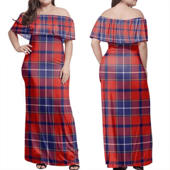 Clan Wishart Dress Tartan Hawaii Dress GJ69 Clan Wishart Tartan Hawaii Dress