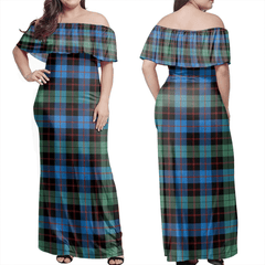 Clan Guthrie Ancient Tartan Hawaii Dress PO71 Clan Guthrie Tartan Hawaii Dress