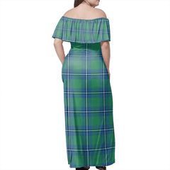 Clan Irvine Ancient Tartan Hawaii Dress AY49 Clan Irvine Tartan Hawaii Dress