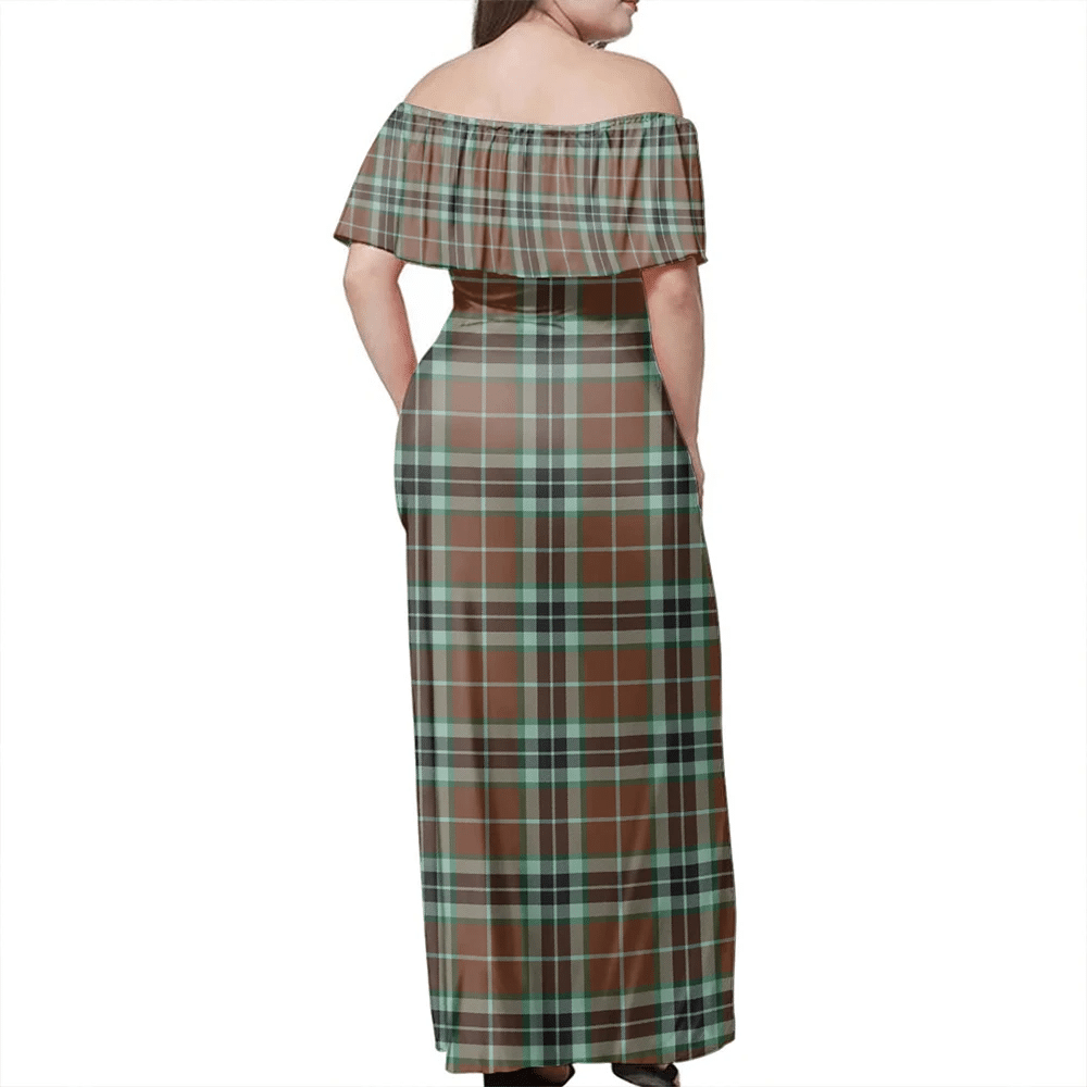 Clan Thomson Hunting Modern Tartan Hawaii Dress QV19 Clan Thomson Tartan Hawaii Dress