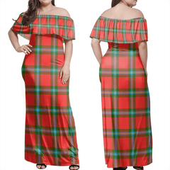 Clan MacLaine Of Loch Buie Tartan Hawaii Dress KP27 Tartan Hawaii Dress