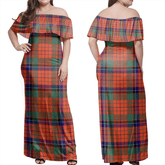 Clan Nicolson Ancient Tartan Hawaii Dress UP34 Clan Nicolson Tartan Hawaii Dress