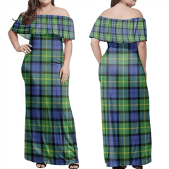 Clan Gordon Old Ancient Tartan Hawaii Dress VG80 Clan Gordon Tartan Hawaii Dress