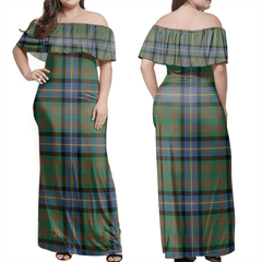 Clan Cochrane Ancient Tartan Hawaii Dress DM68 Clan Cochrane Tartan Hawaii Dress