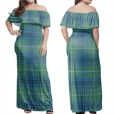Clan Oliphant Ancient Tartan Hawaii Dress CE28 Clan Oliphant Tartan Hawaii Dress