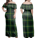 Clan MacArthur Modern Tartan Hawaii Dress AL30 Clan MacArthur Tartan Hawaii Dress