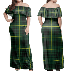 Clan MacArthur Modern Tartan Hawaii Dress AL30 Clan MacArthur Tartan Hawaii Dress