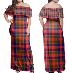 Clan Gow Modern Tartan Hawaii Dress NF57 Clan Gow Tartan Hawaii Dress
