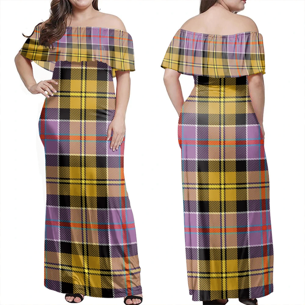 Clan Culloden Ancient Tartan Hawaii Dress JI31 Tartan Hawaii Dress
