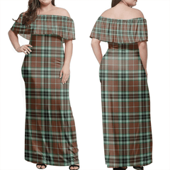 Clan Thomson Hunting Modern Tartan Hawaii Dress QV19 Clan Thomson Tartan Hawaii Dress