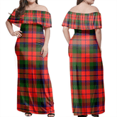 Clan MacNaughton Modern Tartan Hawaii Dress EP60 Clan MacNaughton Tartan Hawaii Dress