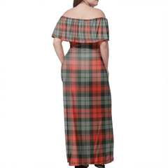Clan MacLachlan Weathered Tartan Hawaii Dress JB88 Tartan Hawaii Dress
