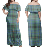 Clan MacInnes Ancient Tartan Hawaii Dress ZB29 Clan MacInnes Tartan Hawaii Dress