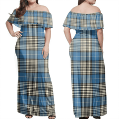 Clan Napier Ancient Tartan Hawaii Dress RL65 Clan Napier Tartan Hawaii Dress