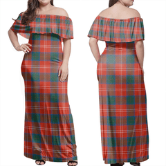 Clan Chisholm Ancient Tartan Hawaii Dress ZV12 Clan Chisholm Tartan Hawaii Dress