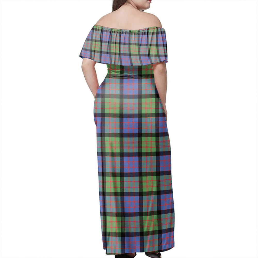 Clan MacDonald Ancient Tartan Hawaii Dress GU34 Clan MacDonald Tartan Hawaii Dress